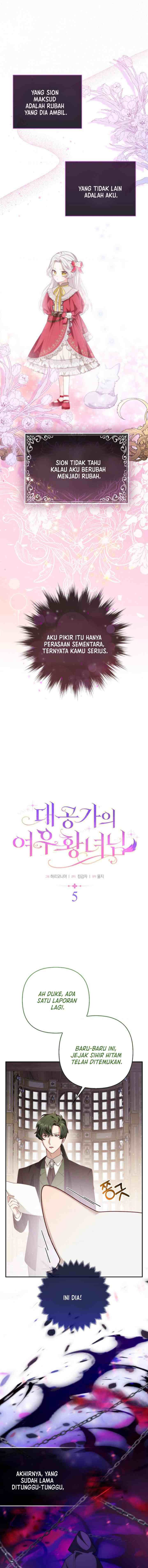 The Grand Duke's Fox Princess chapter 5 halaman 5