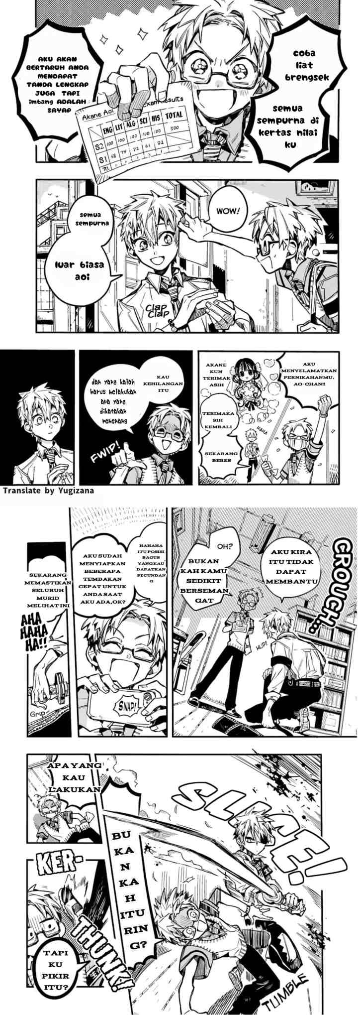Jibaku Shounen Hanako-kun chapter 59 halaman 13