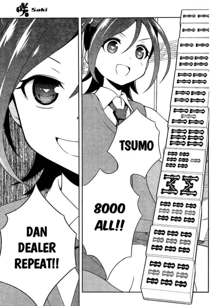 Saki chapter 145 halaman 12