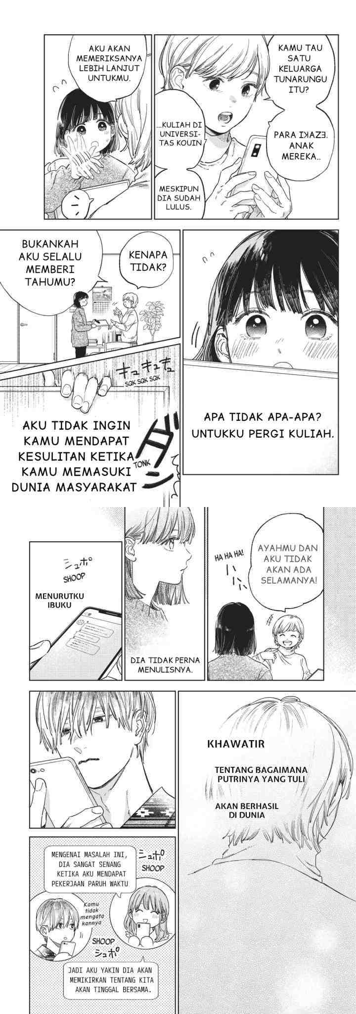 Yubisaki to Renren chapter 29 halaman 11