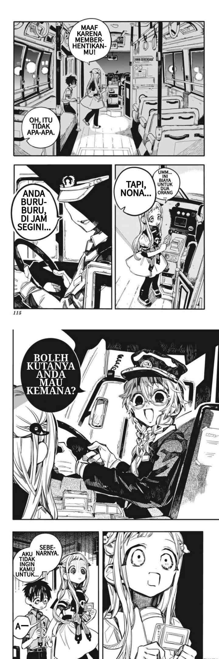 Jibaku Shounen Hanako-kun chapter 49 halaman 8