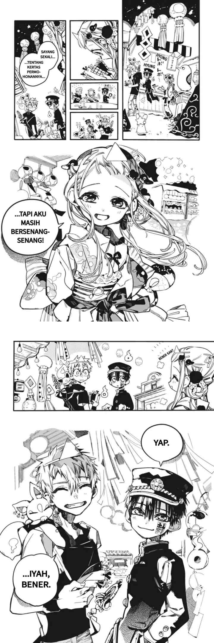 Jibaku Shounen Hanako-kun chapter 37 halaman 13