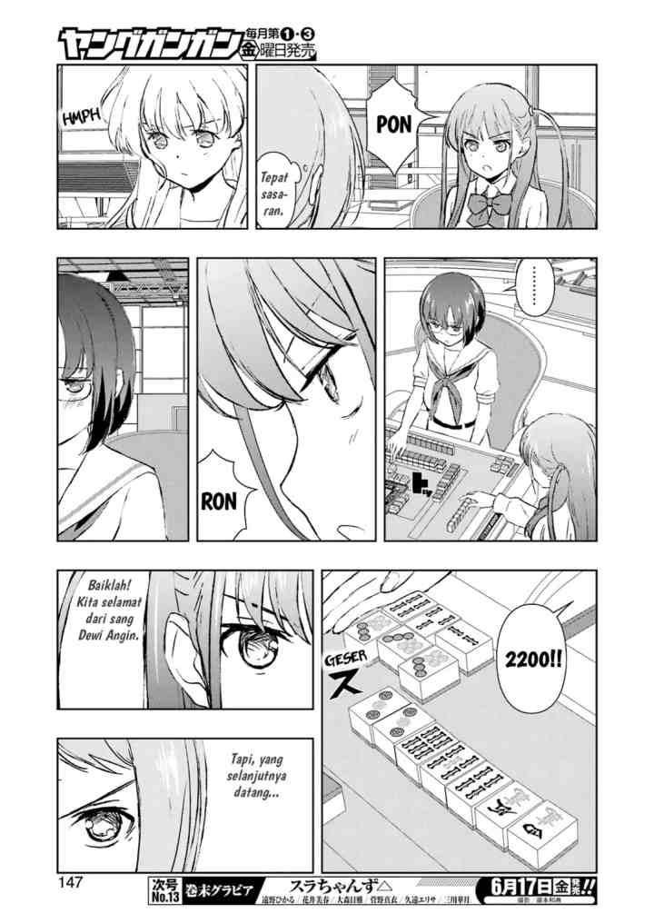 Saki chapter 246 halaman 12