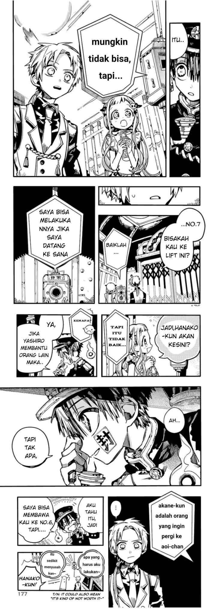 Jibaku Shounen Hanako-kun chapter 62 halaman 11