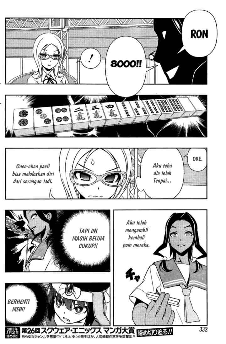 Saki chapter 141 halaman 14