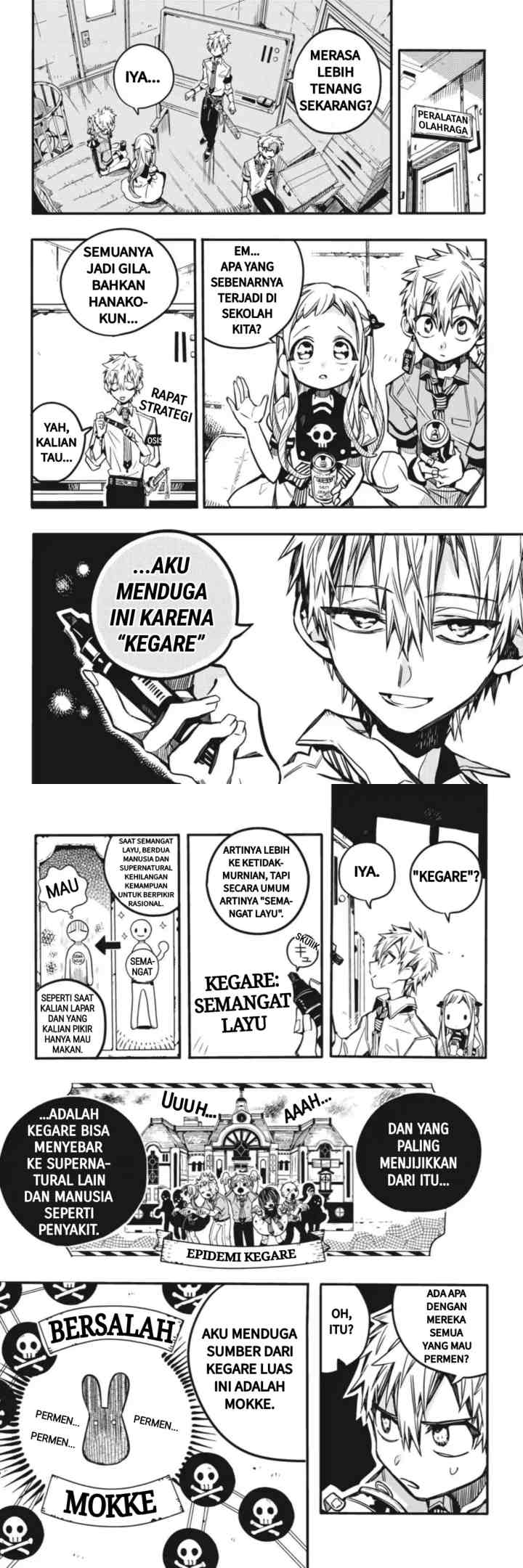 Jibaku Shounen Hanako-kun chapter 39 halaman 7