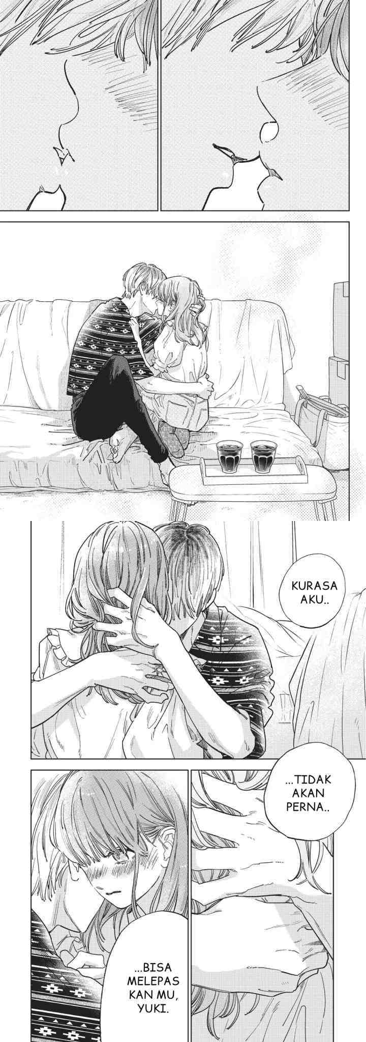 Yubisaki to Renren chapter 29 halaman 8
