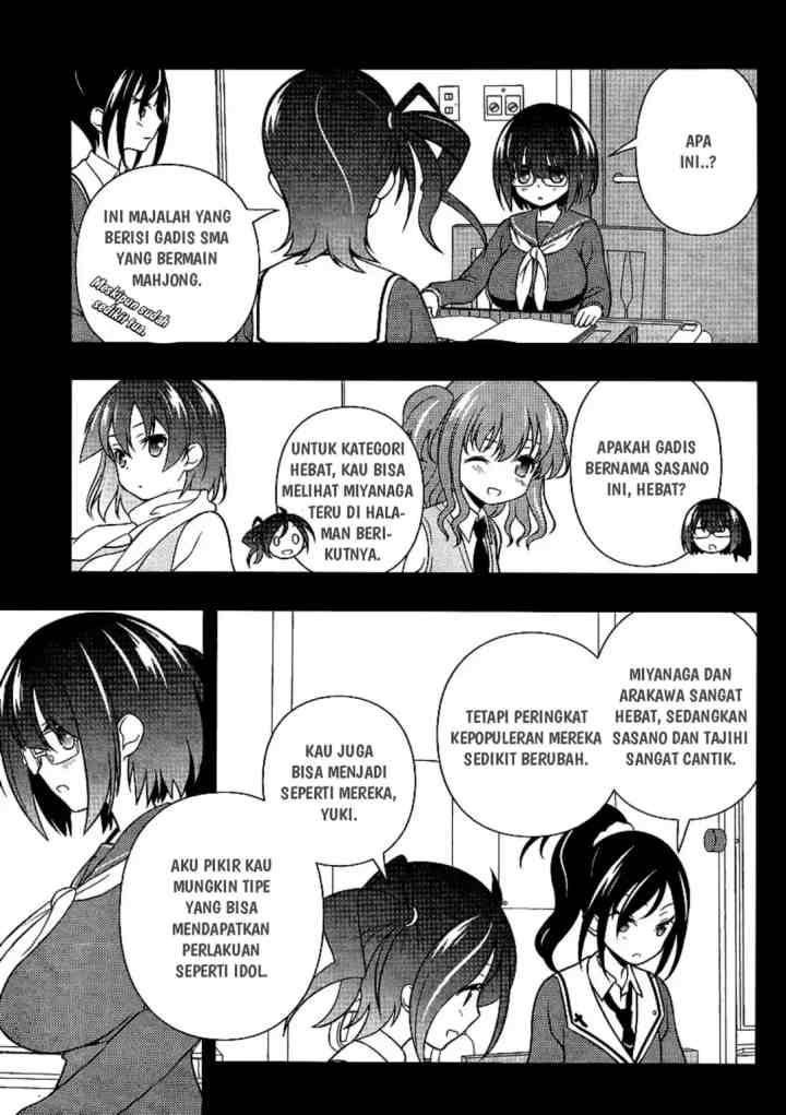Saki chapter 130 halaman 11