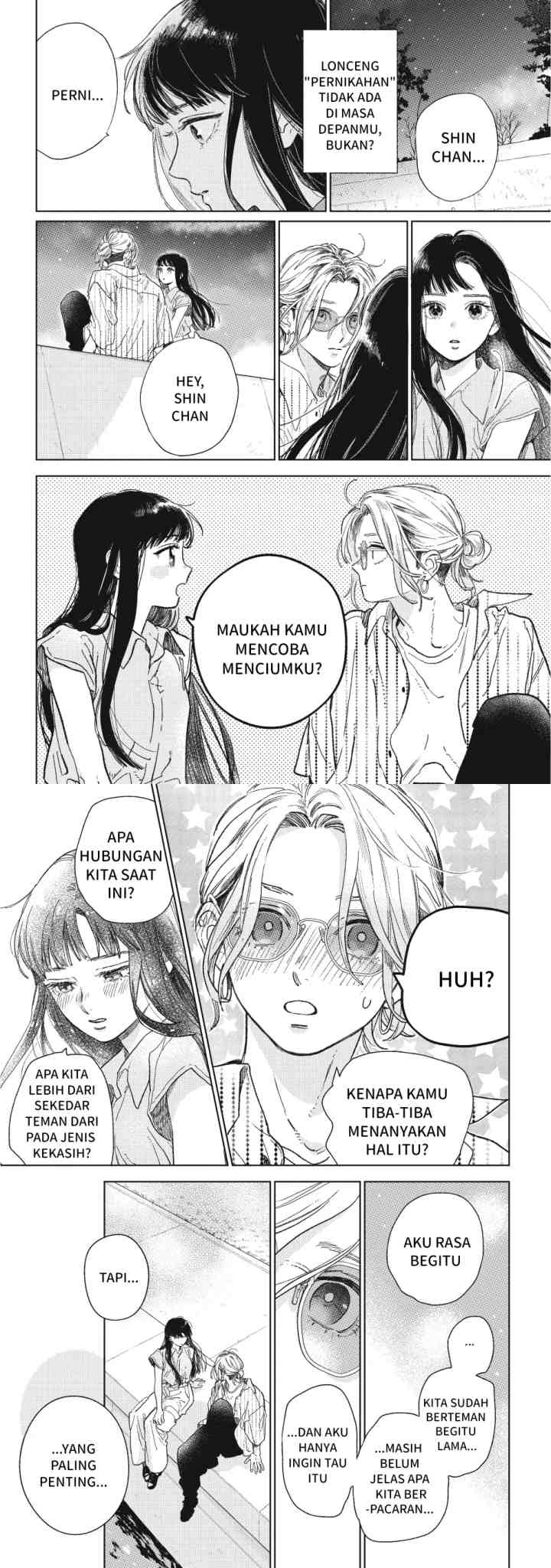 Yubisaki to Renren chapter 38 halaman 8