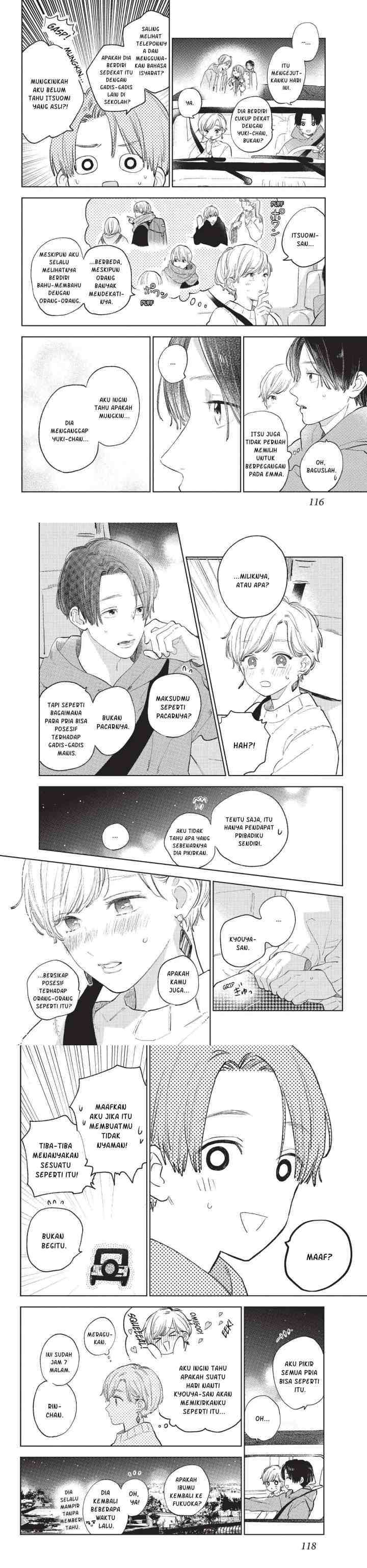 Yubisaki to Renren chapter 7 halaman 12