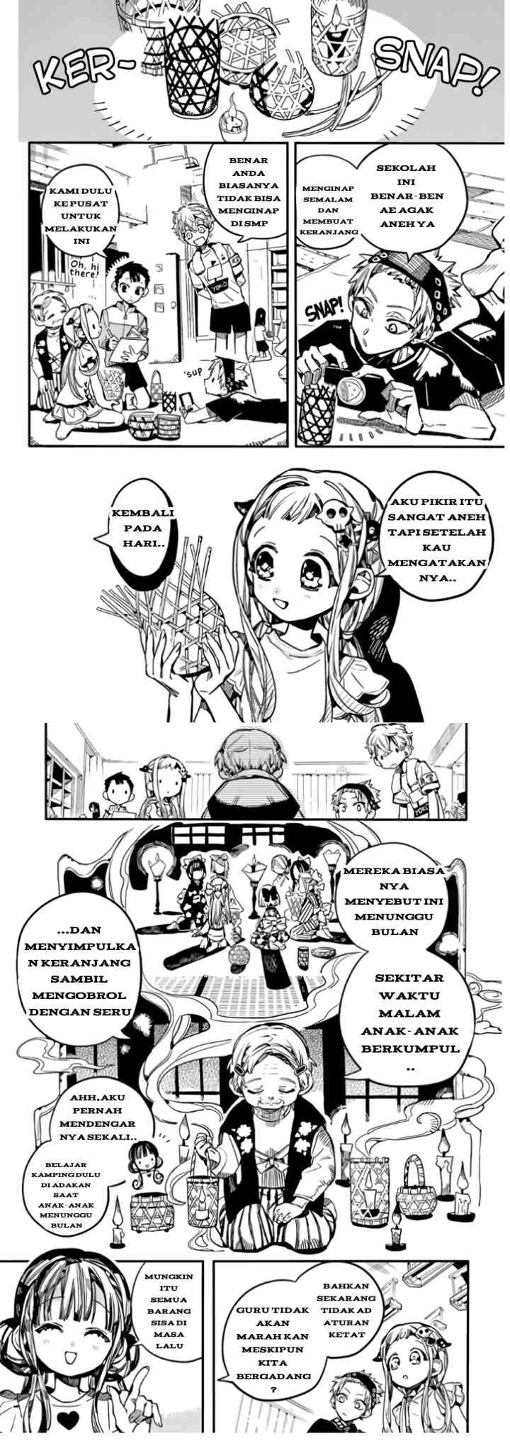 Jibaku Shounen Hanako-kun chapter 60 halaman 8