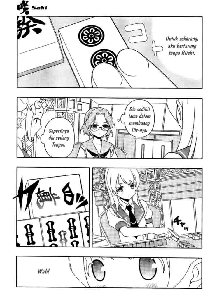Saki chapter 115 halaman 9