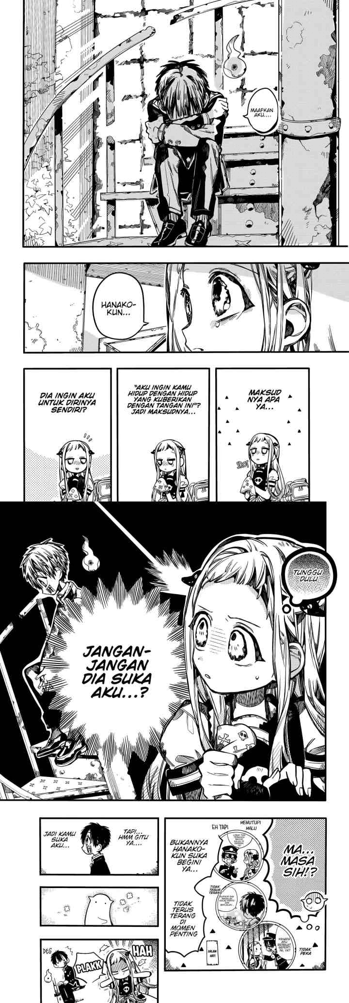 Jibaku Shounen Hanako-kun chapter 86 halaman 9