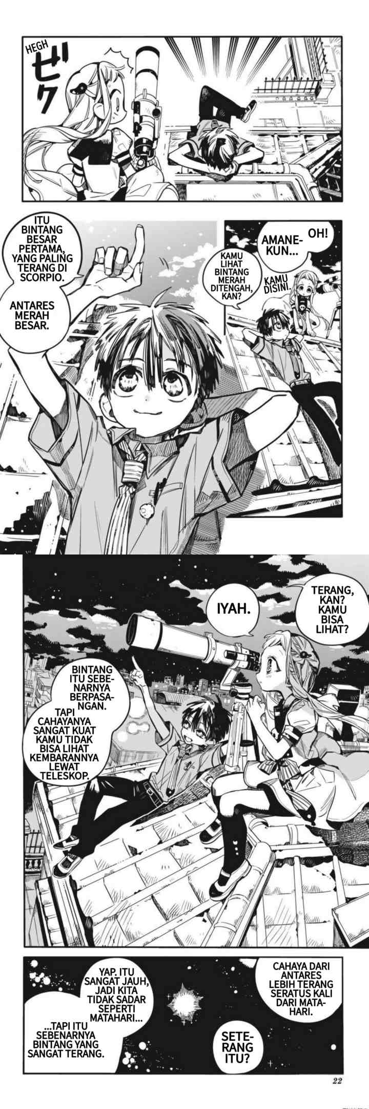Jibaku Shounen Hanako-kun chapter 46 halaman 10
