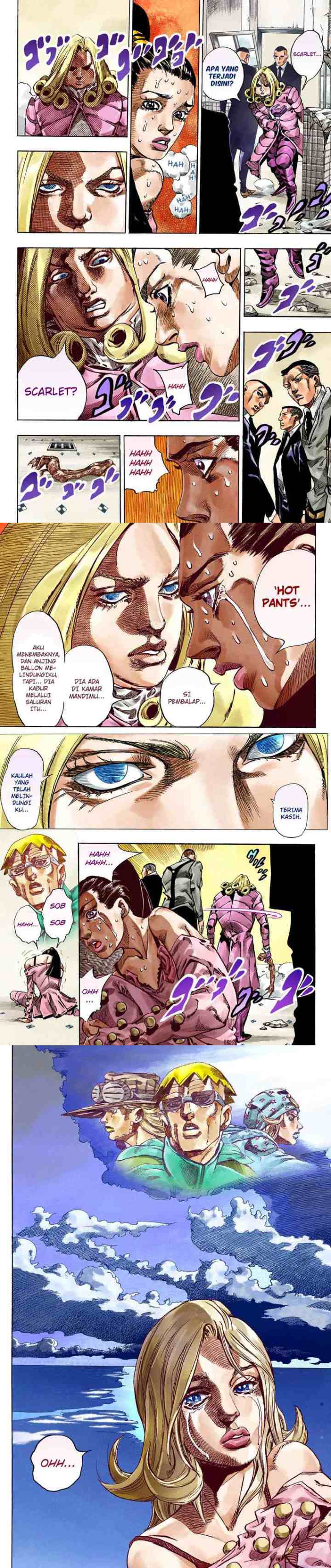 JoJo no Kimyou na Bouken - Steel Ball Run chapter 50 halaman 17