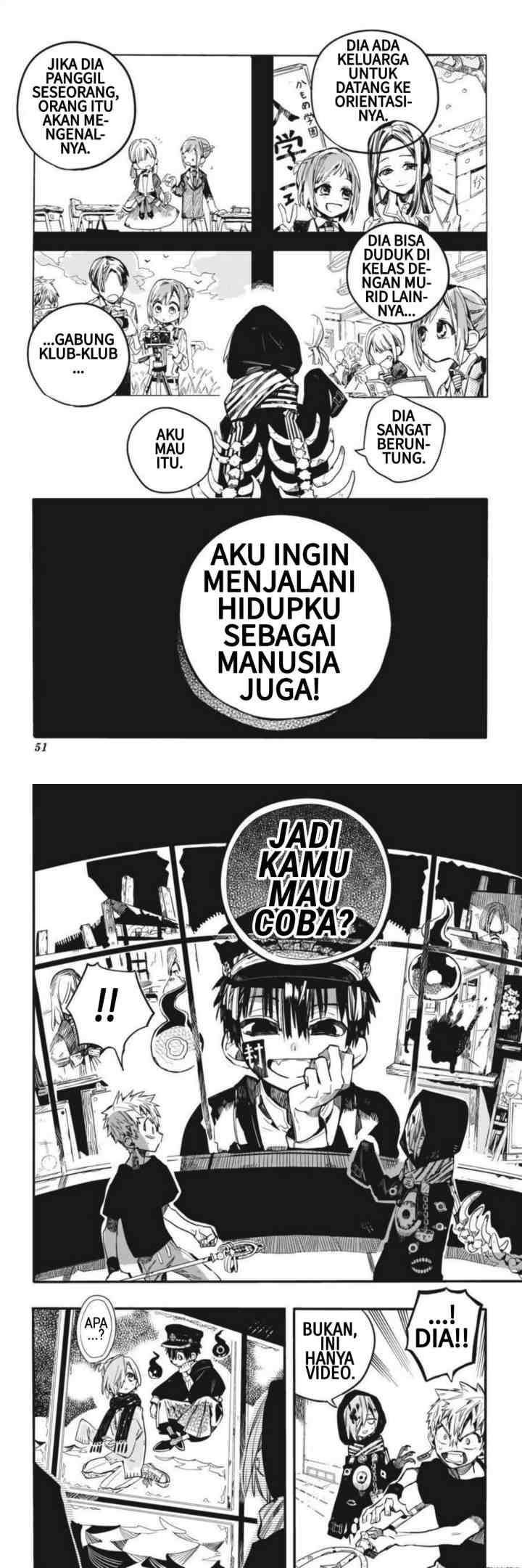 Jibaku Shounen Hanako-kun chapter 47 halaman 8