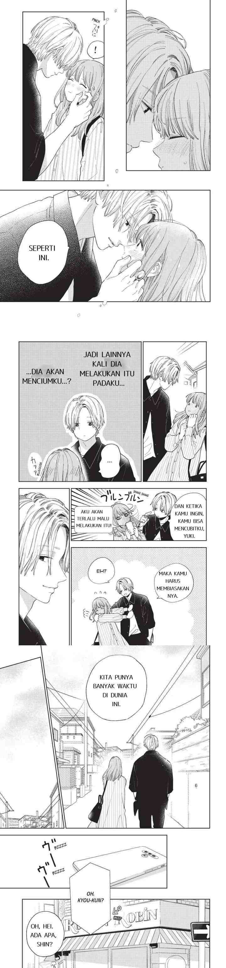 Yubisaki to Renren chapter 13 halaman 11
