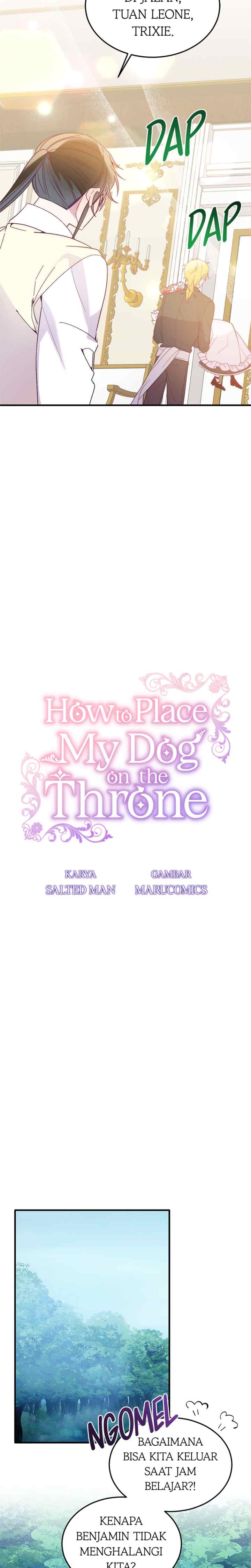 How to Place My Dog on the Throne chapter 36 halaman 14