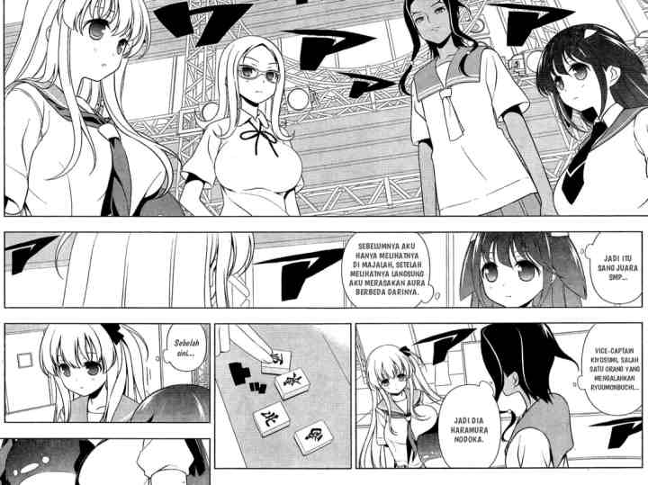 Saki chapter 132 halaman 7