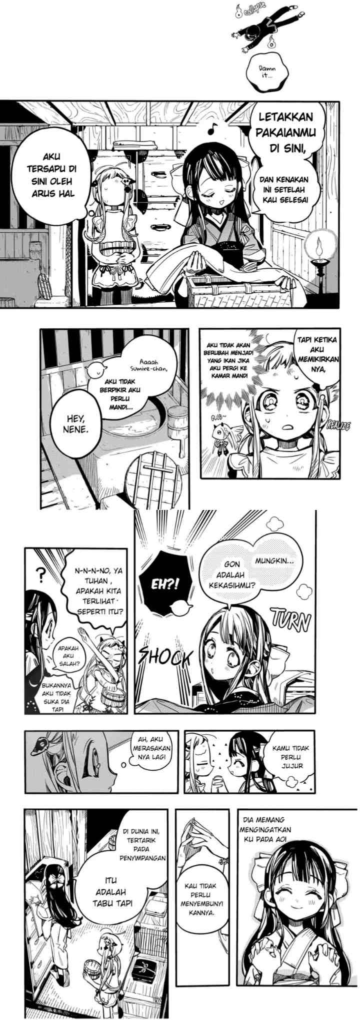 Jibaku Shounen Hanako-kun chapter 66 halaman 14