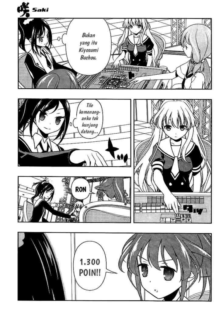 Saki chapter 122 halaman 9