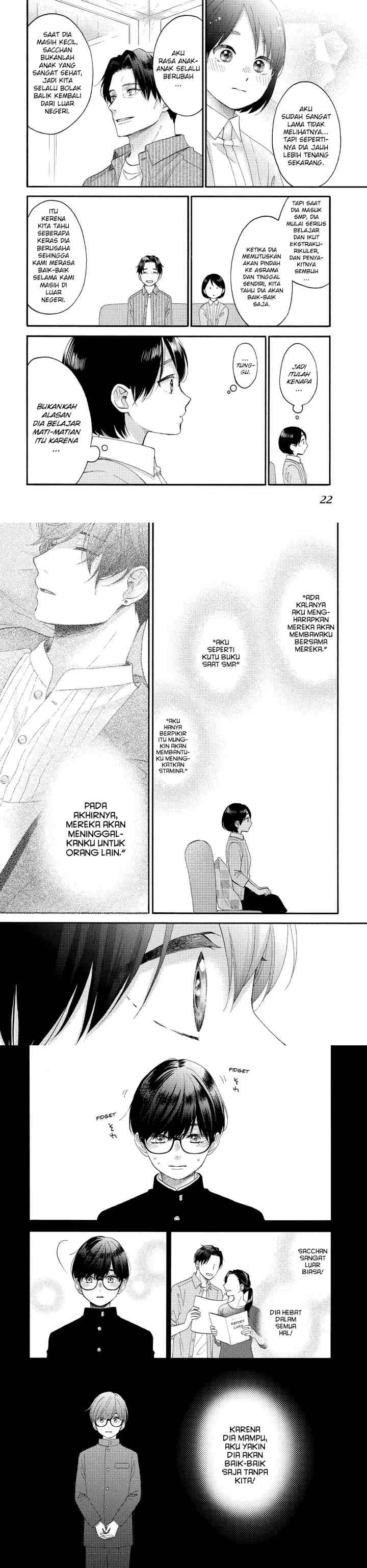 Hananoi-kun to Koi no Yamai chapter 29 halaman 8