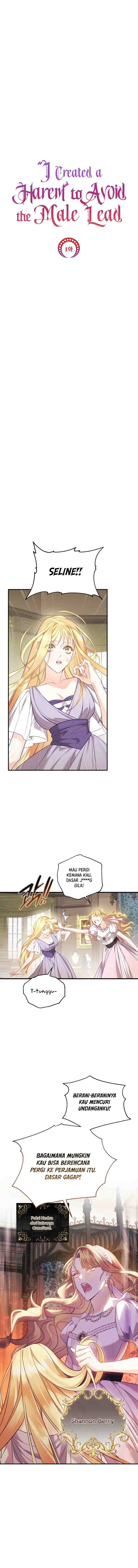 I Will Avoid the Male Lead and Make My Harem chapter 1 halaman 5