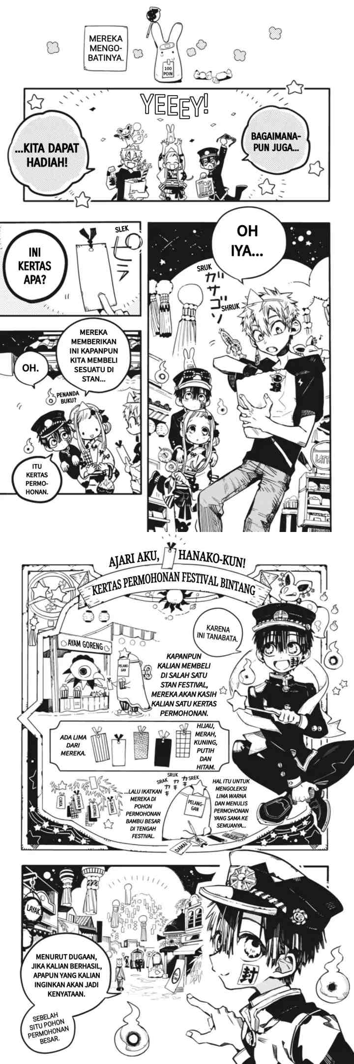 Jibaku Shounen Hanako-kun chapter 37 halaman 10