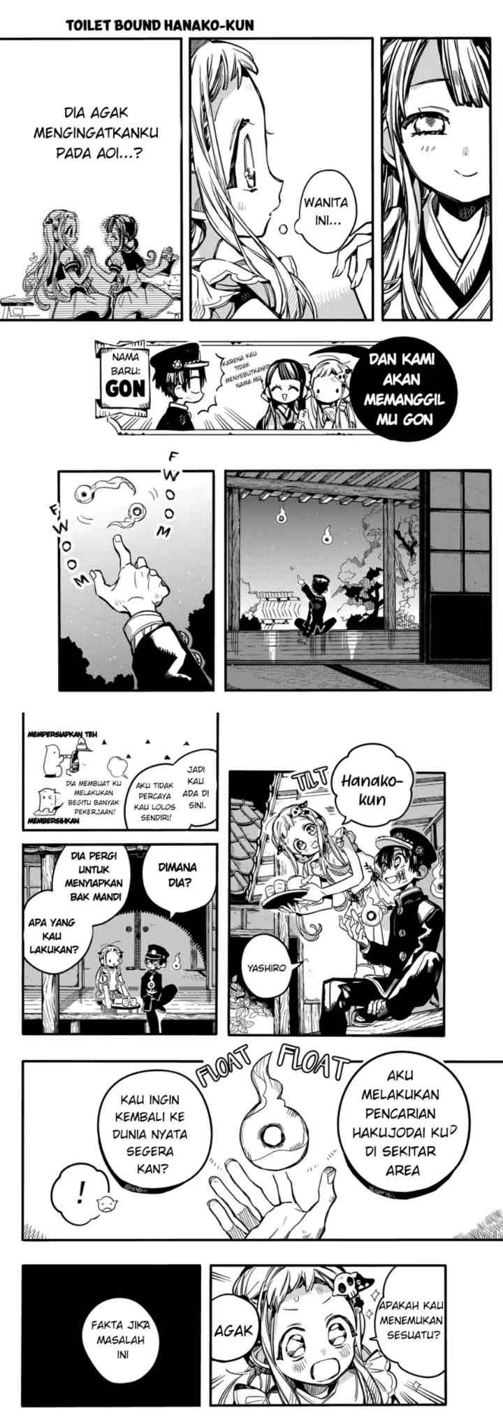 Jibaku Shounen Hanako-kun chapter 66 halaman 10