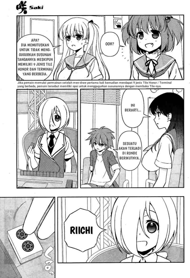 Saki chapter 161 halaman 9
