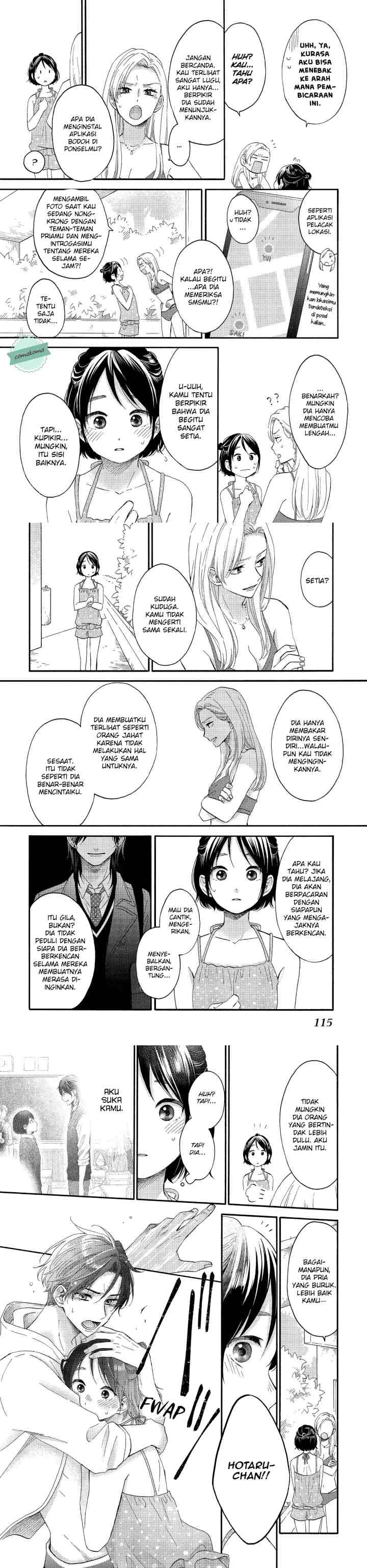 Hananoi-kun to Koi no Yamai chapter 27 halaman 9