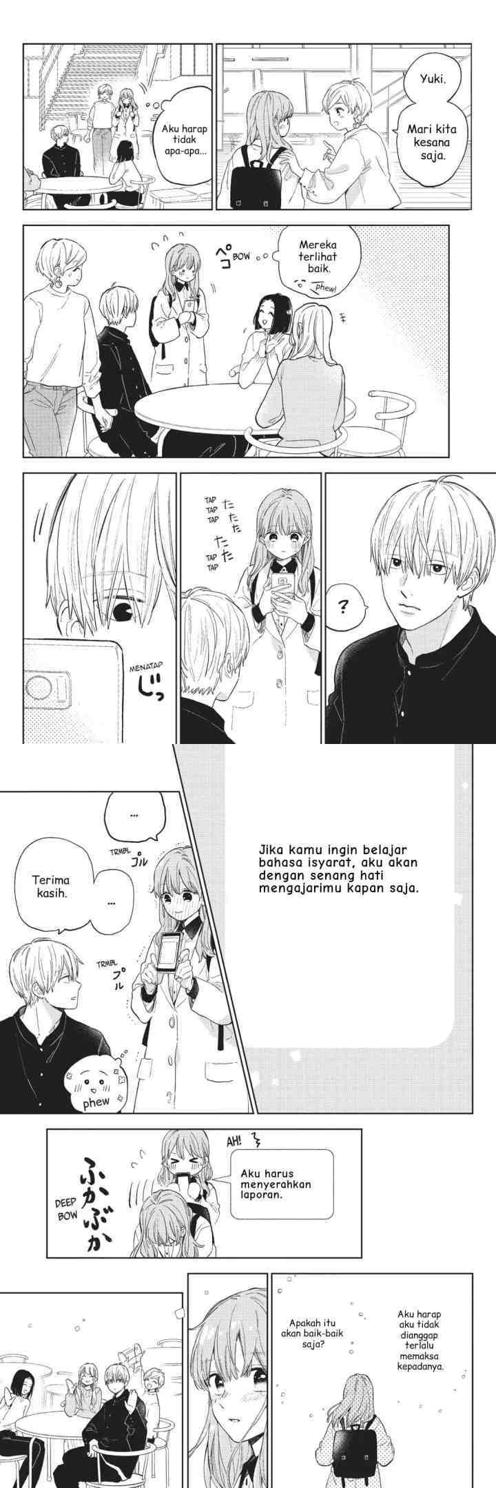 Yubisaki to Renren chapter 3 halaman 10
