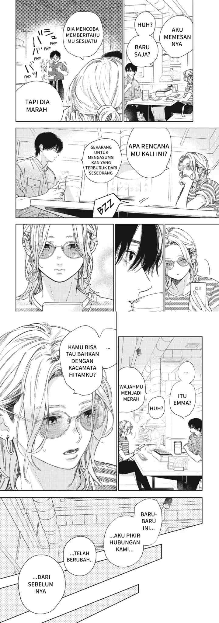 Yubisaki to Renren chapter 38 halaman 5