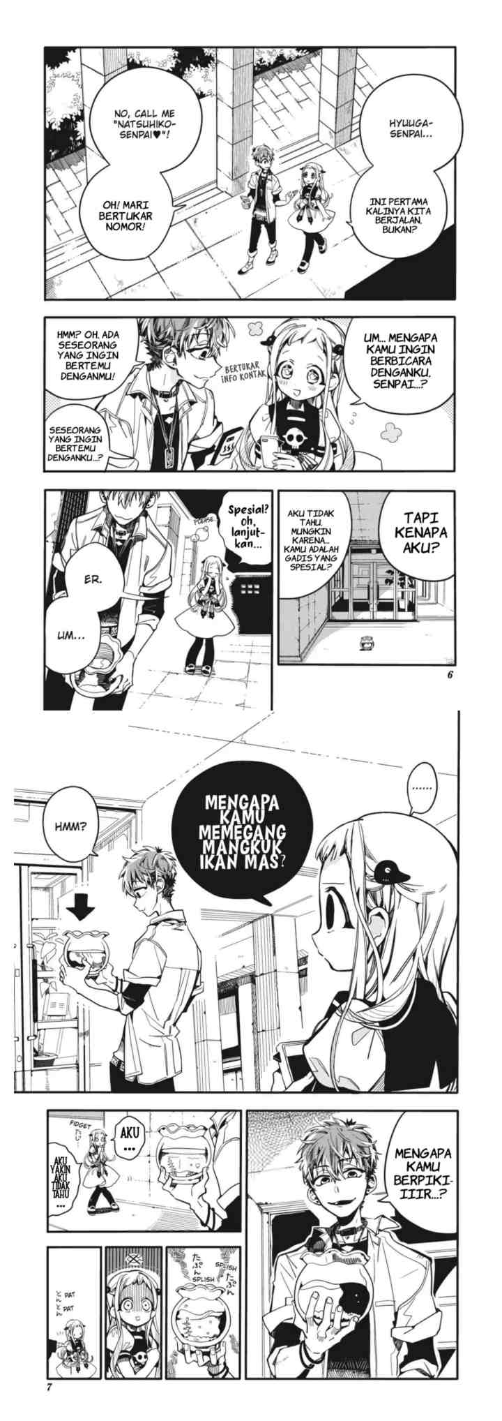 Jibaku Shounen Hanako-kun chapter 21 halaman 4