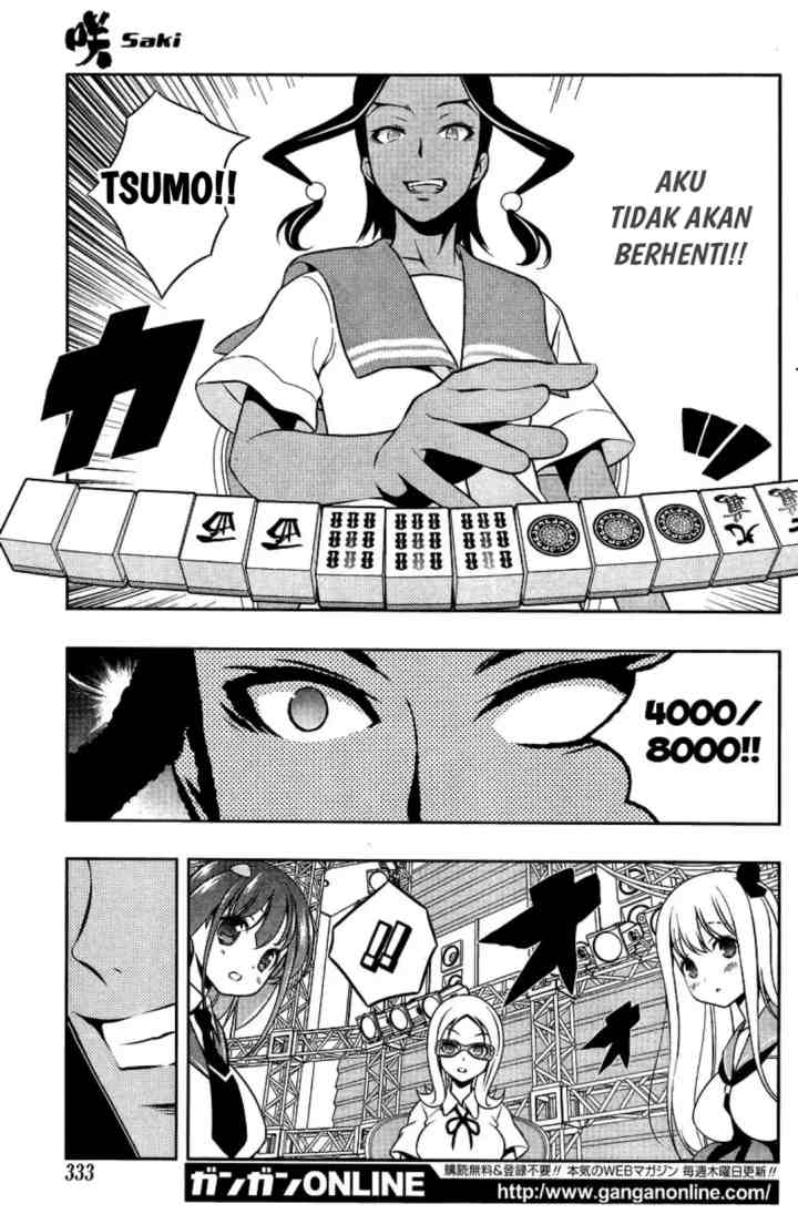 Saki chapter 141 halaman 15