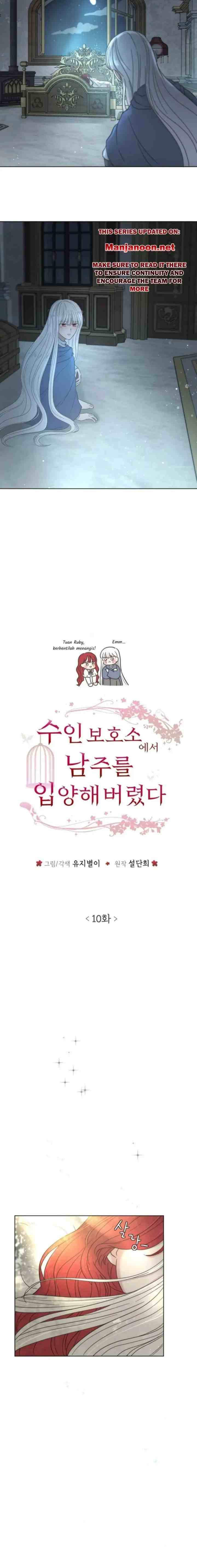 I Adopted a Male Lead From a Prison Shelter chapter 10 halaman 12