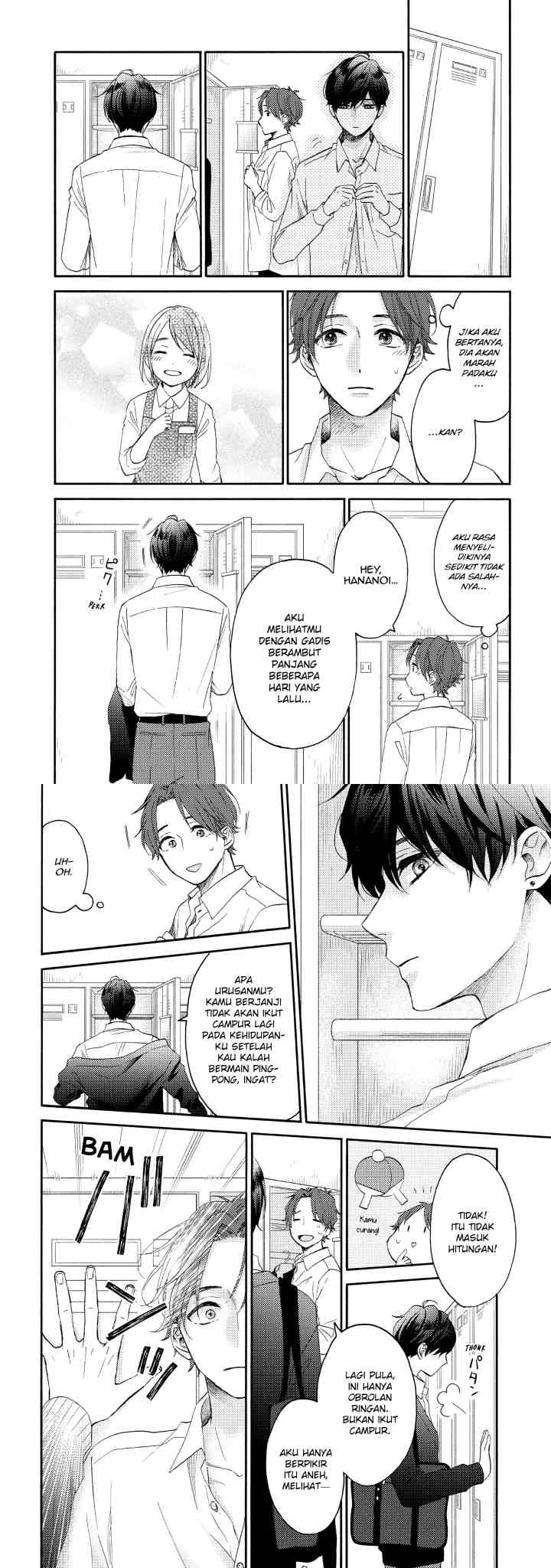 Hananoi-kun to Koi no Yamai chapter 38 halaman 9