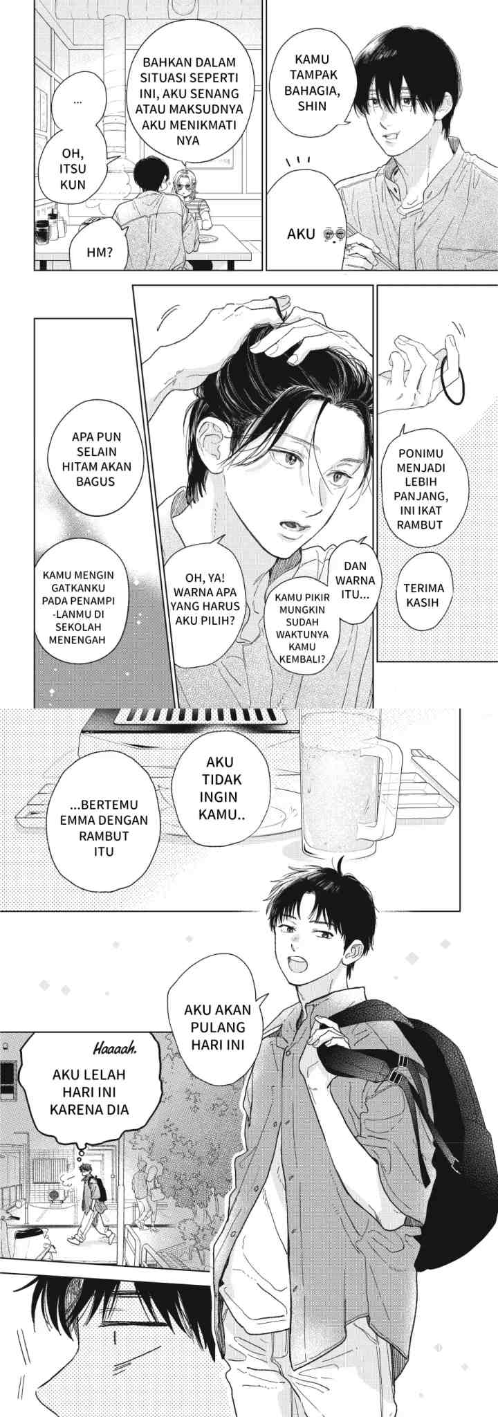 Yubisaki to Renren chapter 38 halaman 12
