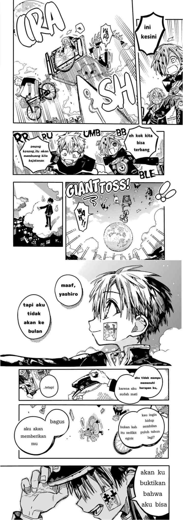 Jibaku Shounen Hanako-kun chapter 58 halaman 7