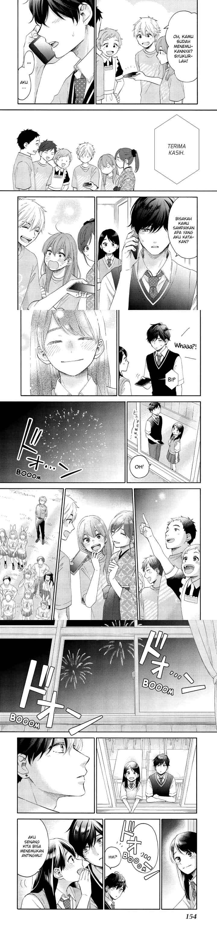 Hananoi-kun to Koi no Yamai chapter 36 halaman 8