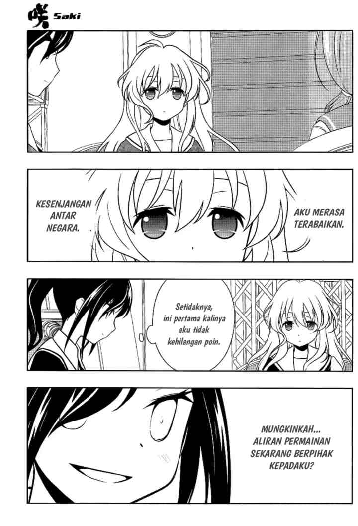 Saki chapter 124 halaman 13