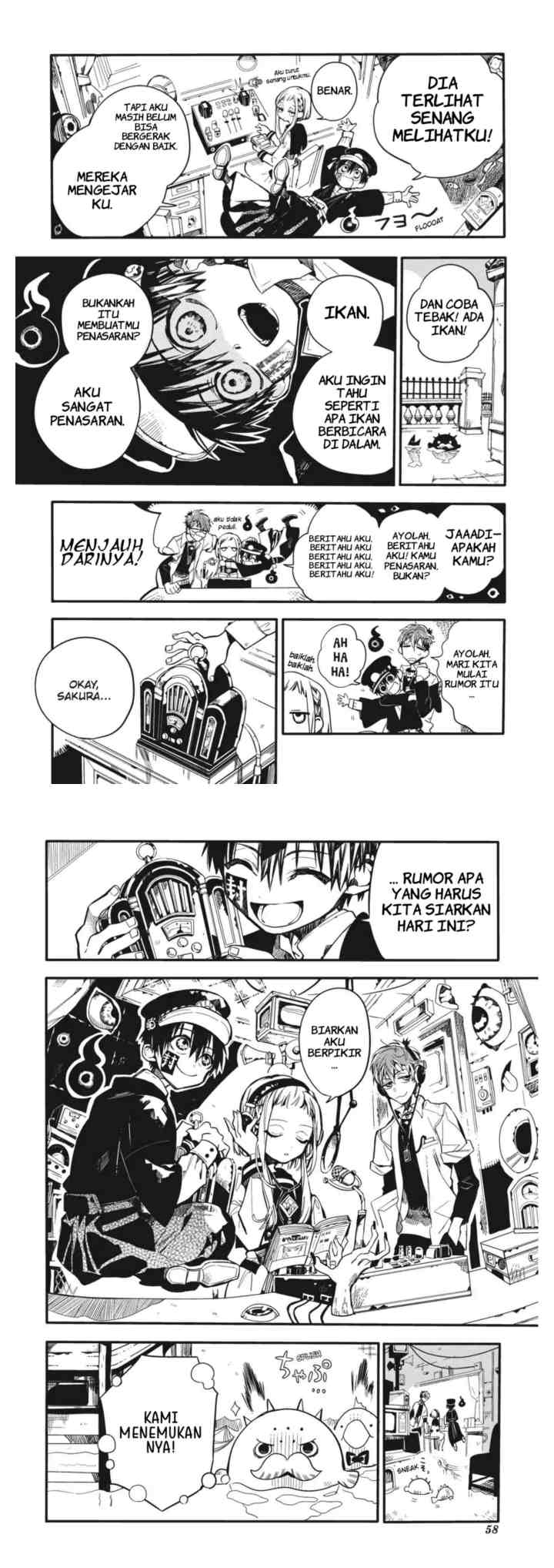 Jibaku Shounen Hanako-kun chapter 17 halaman 12