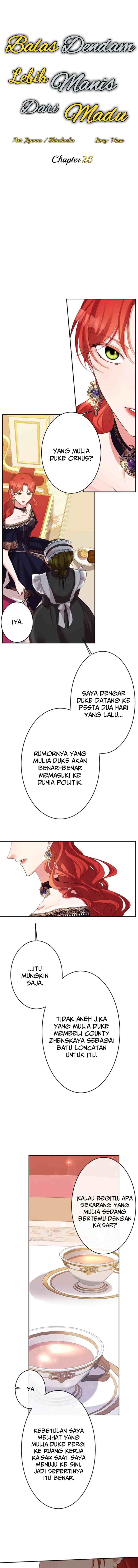 A Villainess' Revenge Is Sweeter Than Honey chapter 25 halaman 4