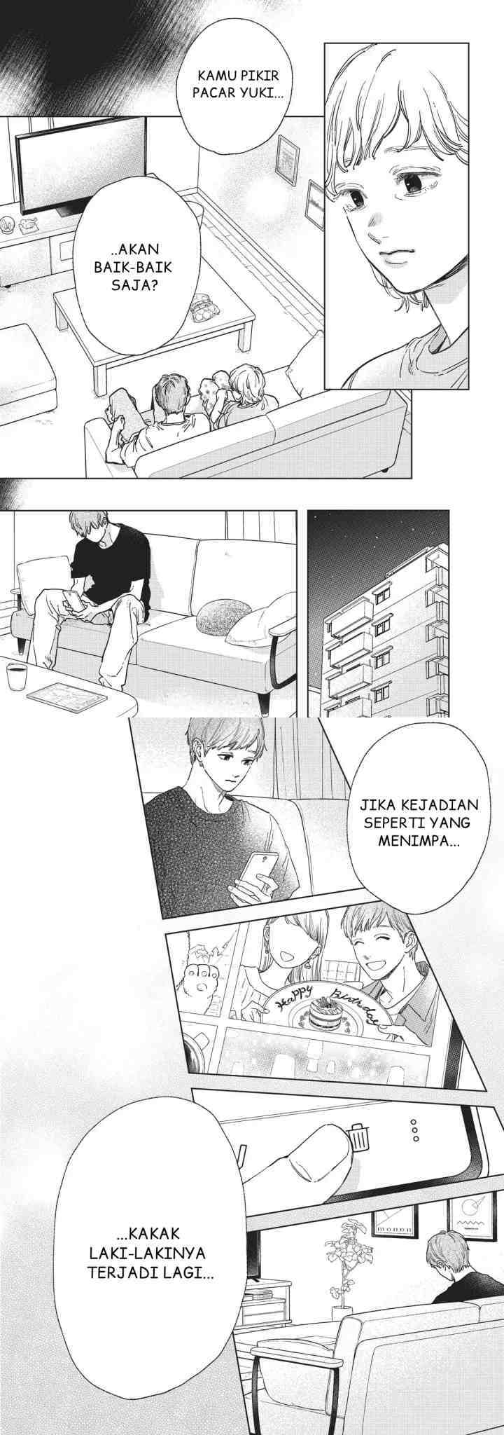 Yubisaki to Renren chapter 29 halaman 18