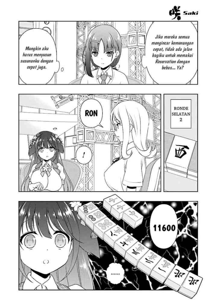Saki chapter 180 halaman 6