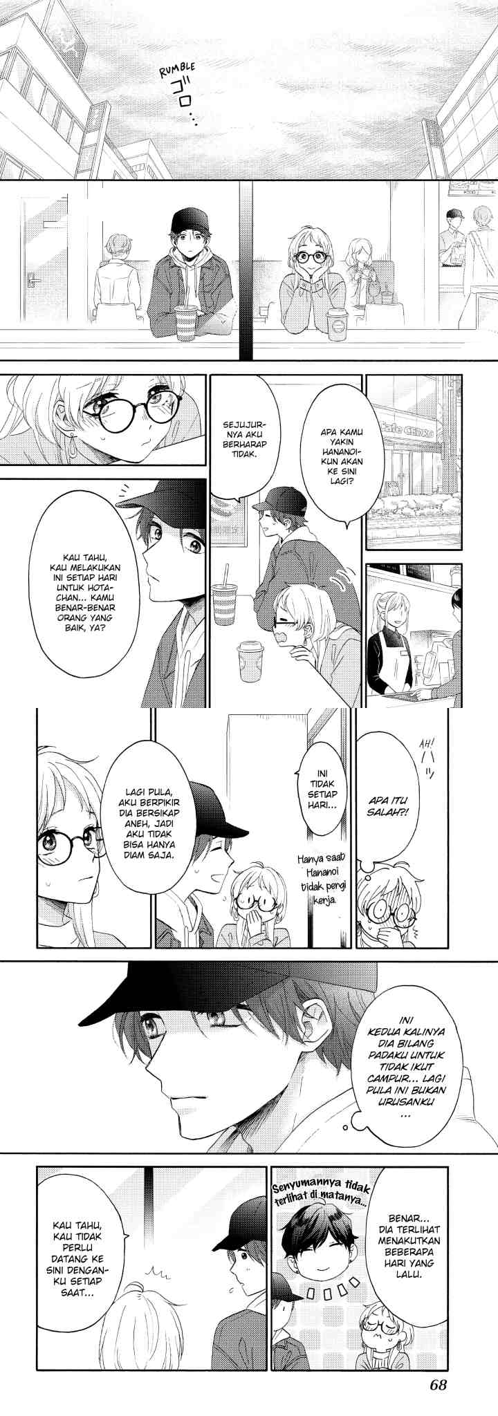 Hananoi-kun to Koi no Yamai chapter 38 halaman 12