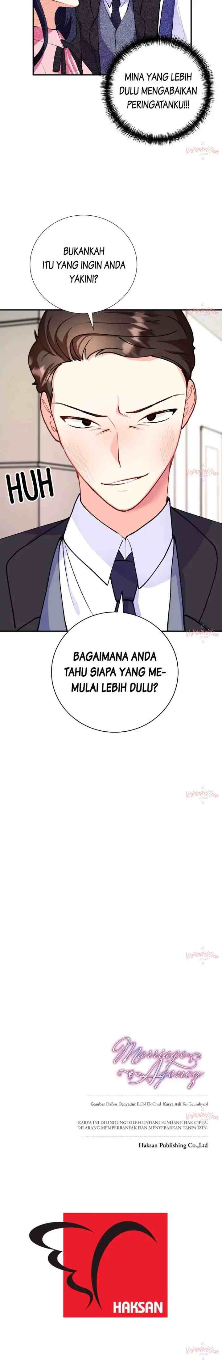 Marriage Agency chapter 16 halaman 20