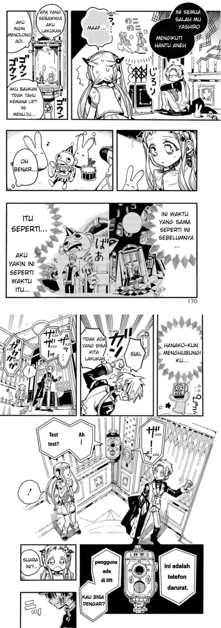 Jibaku Shounen Hanako-kun chapter 62 halaman 8