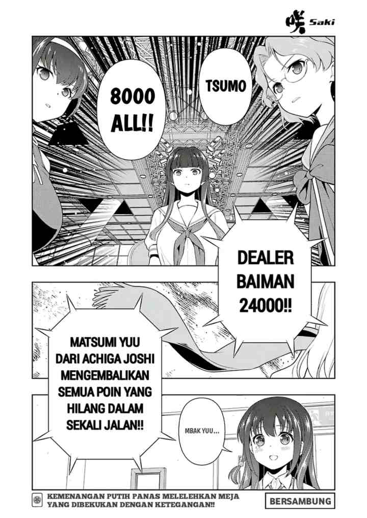 Saki chapter 228 halaman 15