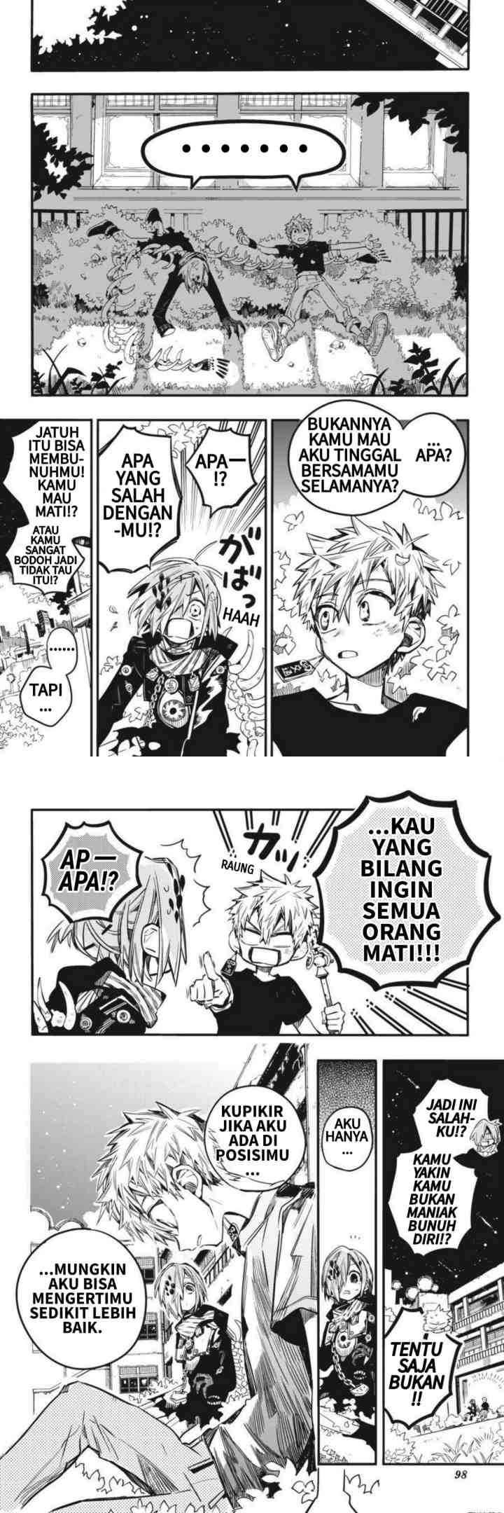 Jibaku Shounen Hanako-kun chapter 48 halaman 13
